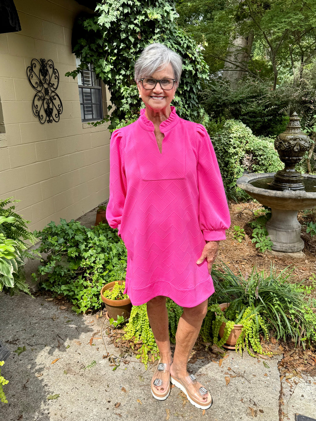 Priscilla 3/4 Sleeve Dress