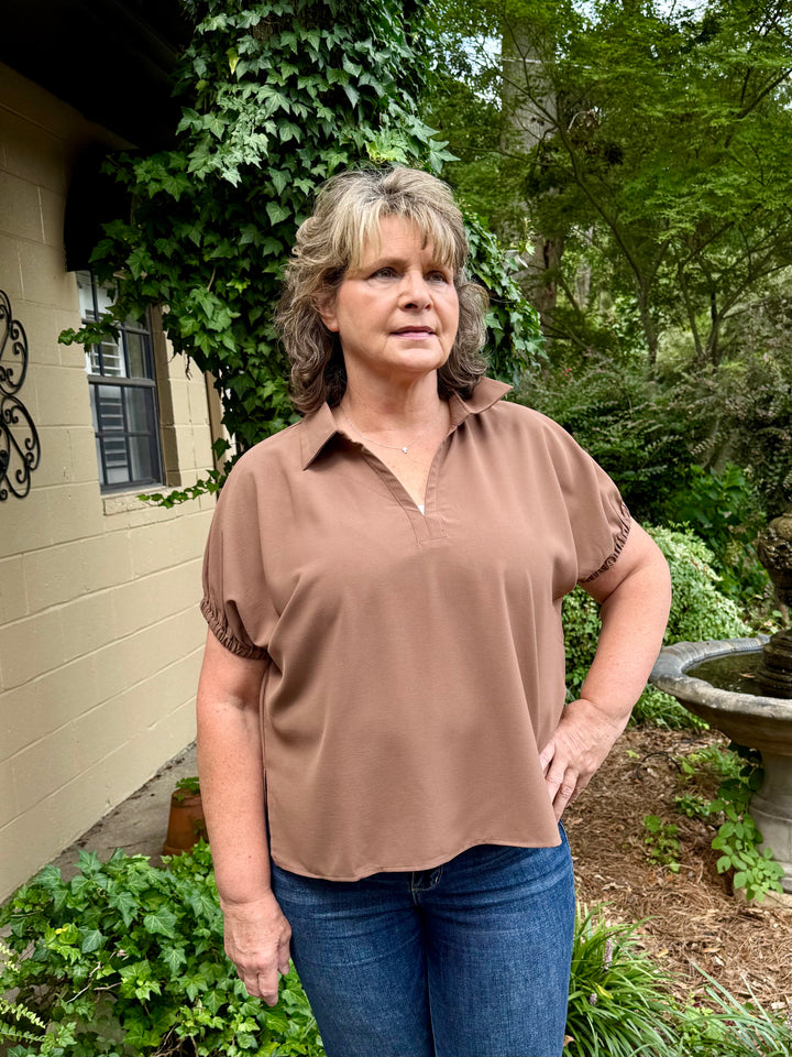 Audrey Short Sleeve Top