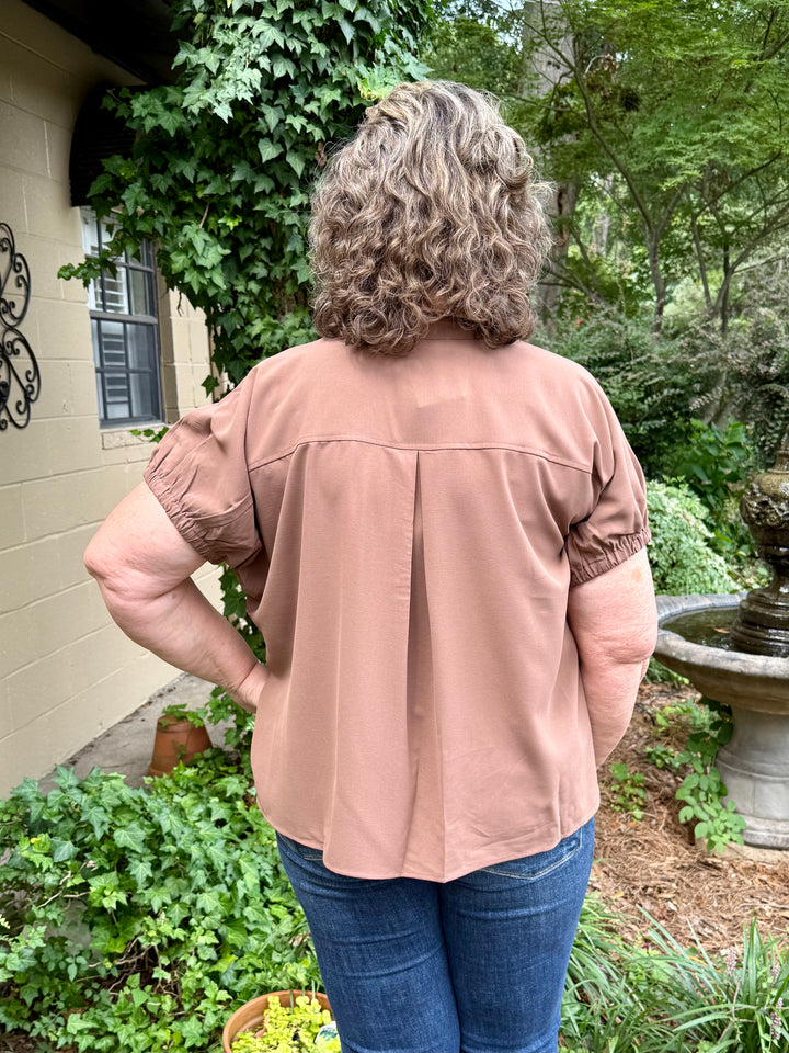 Audrey Short Sleeve Top