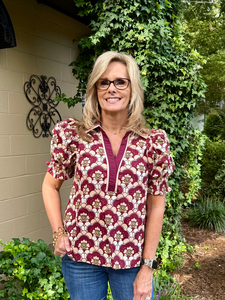 Katelyn Short Sleeve Top