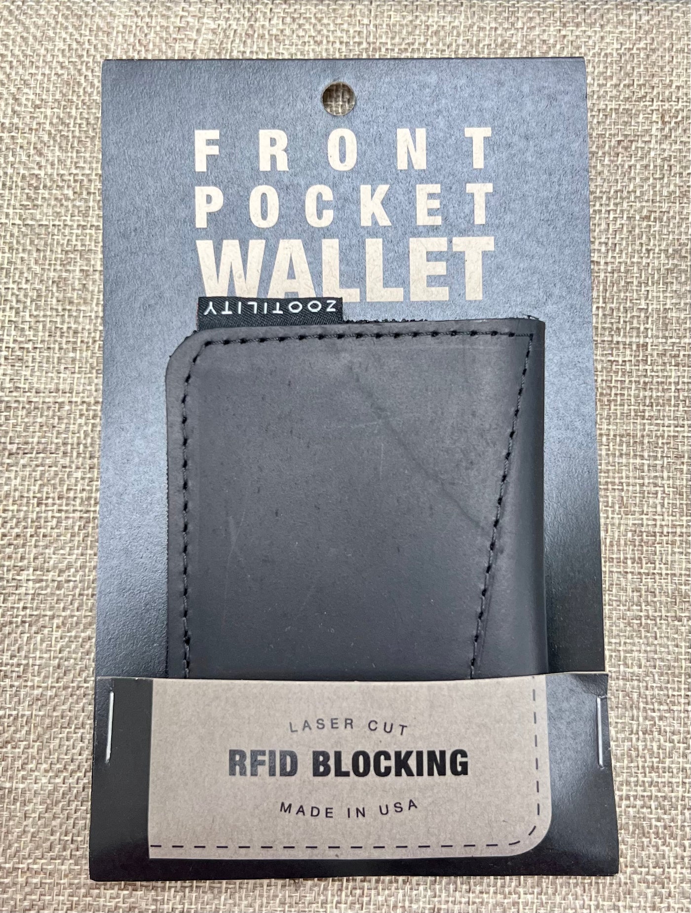 Front Pocket Leather RFID Wallet