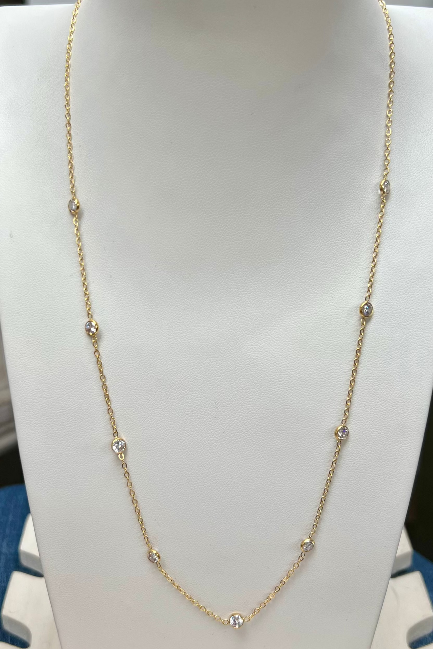 CZ By the Yard Necklace