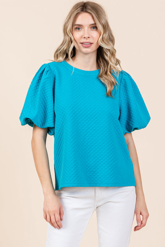 Alexis Puff Short Sleeve Top