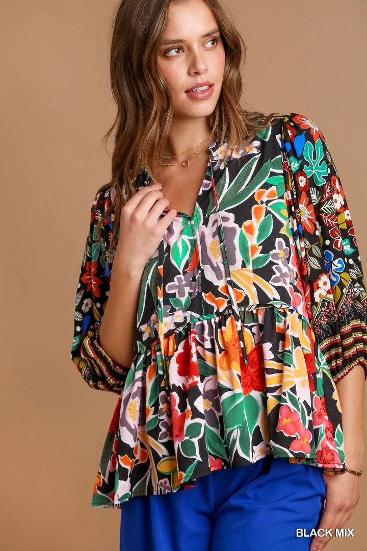 Bailey Baby Doll Top