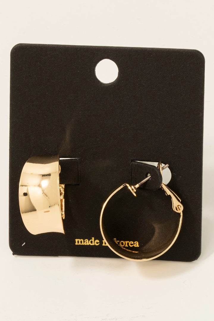 Farah Wide Hoops
