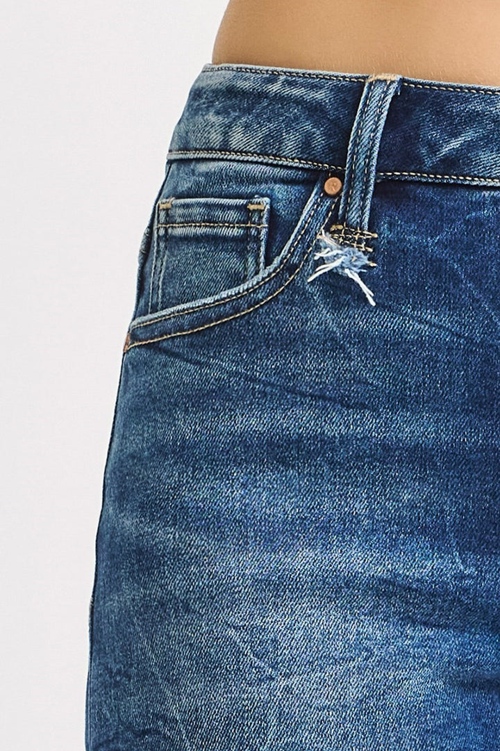 Rachel Mid Rise Crop Boyfriend Cuffed Jeans – Risen