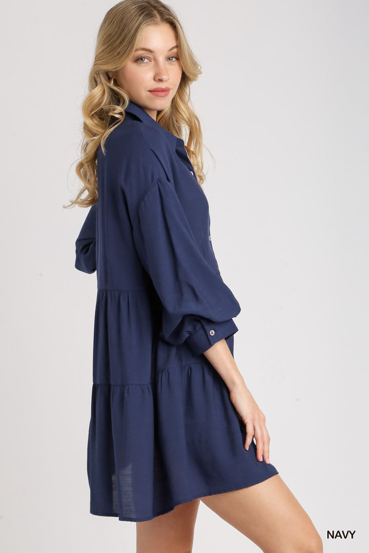 Jenn Bubble Sleeve Dress