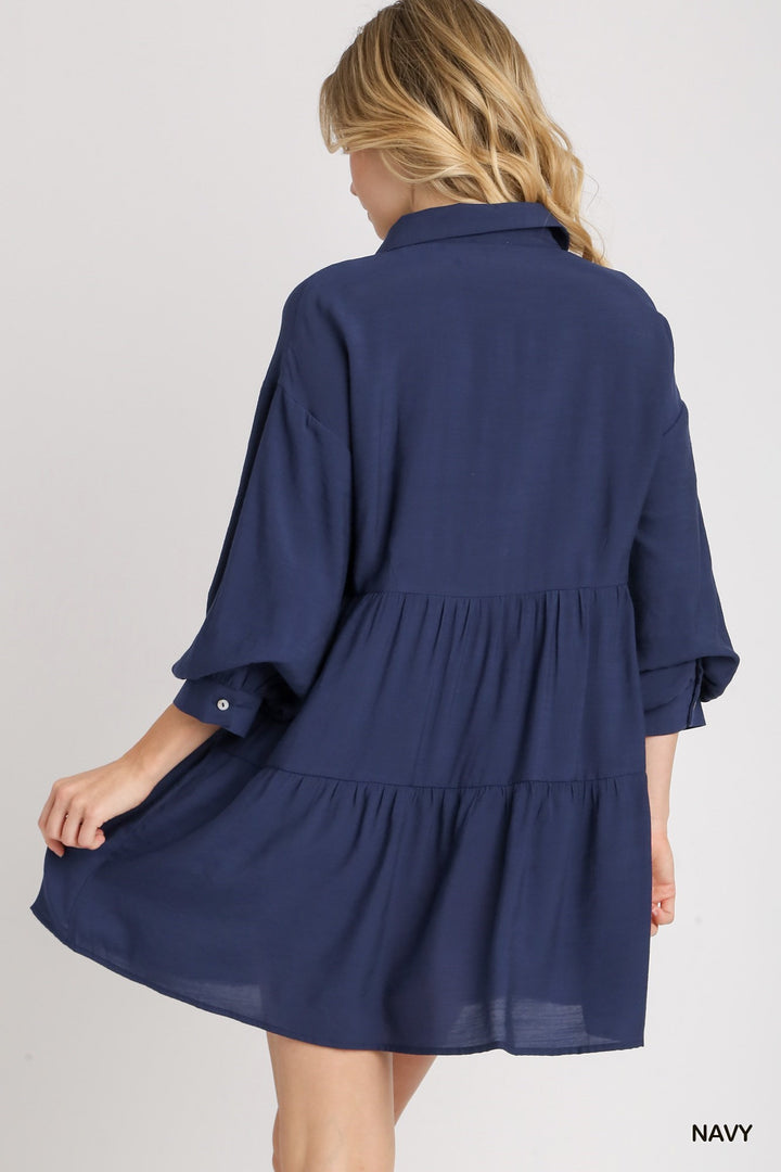 Jenn Bubble Sleeve Dress