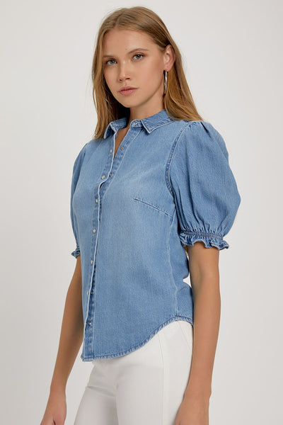 Brianne Denim Top