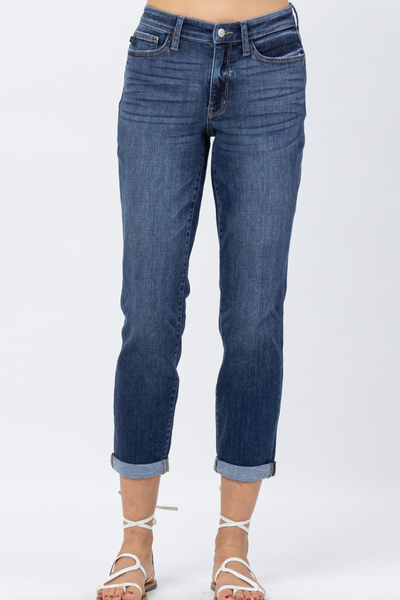 Brooke Mid-Rise Boyfriend Jeans