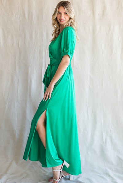 Monica Satin Dress