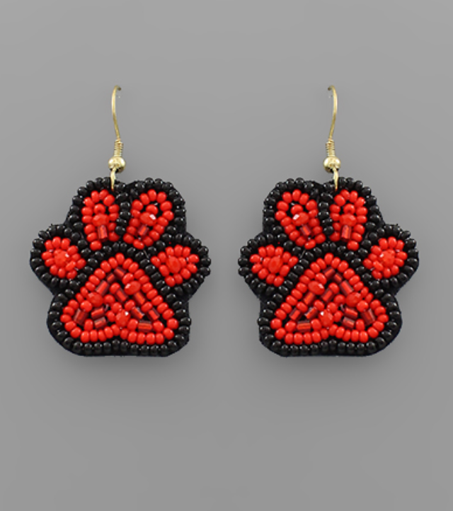 Let's Go Dawgs Earrings