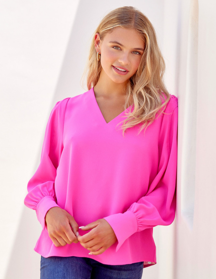 Karen V Neck Top