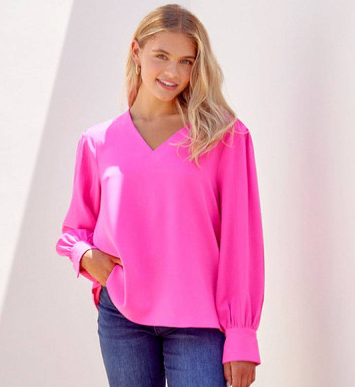 Karen V Neck Top