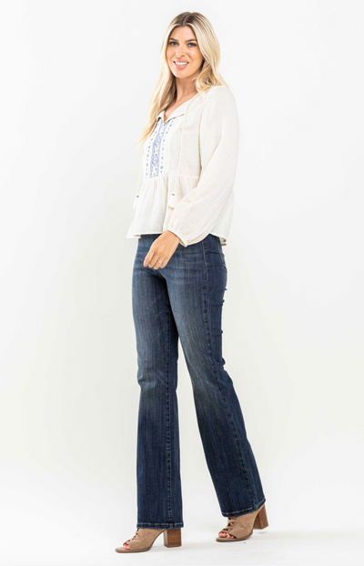 Judy Blue Pull On Boot Jeans