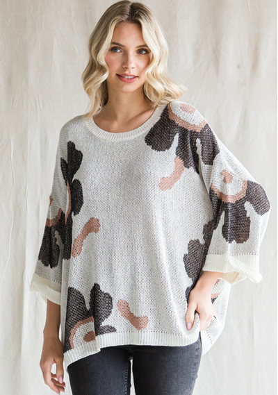 Junie Print Sweater