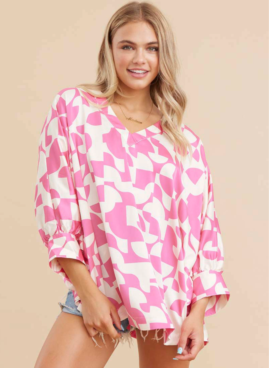 Dallas Print Top