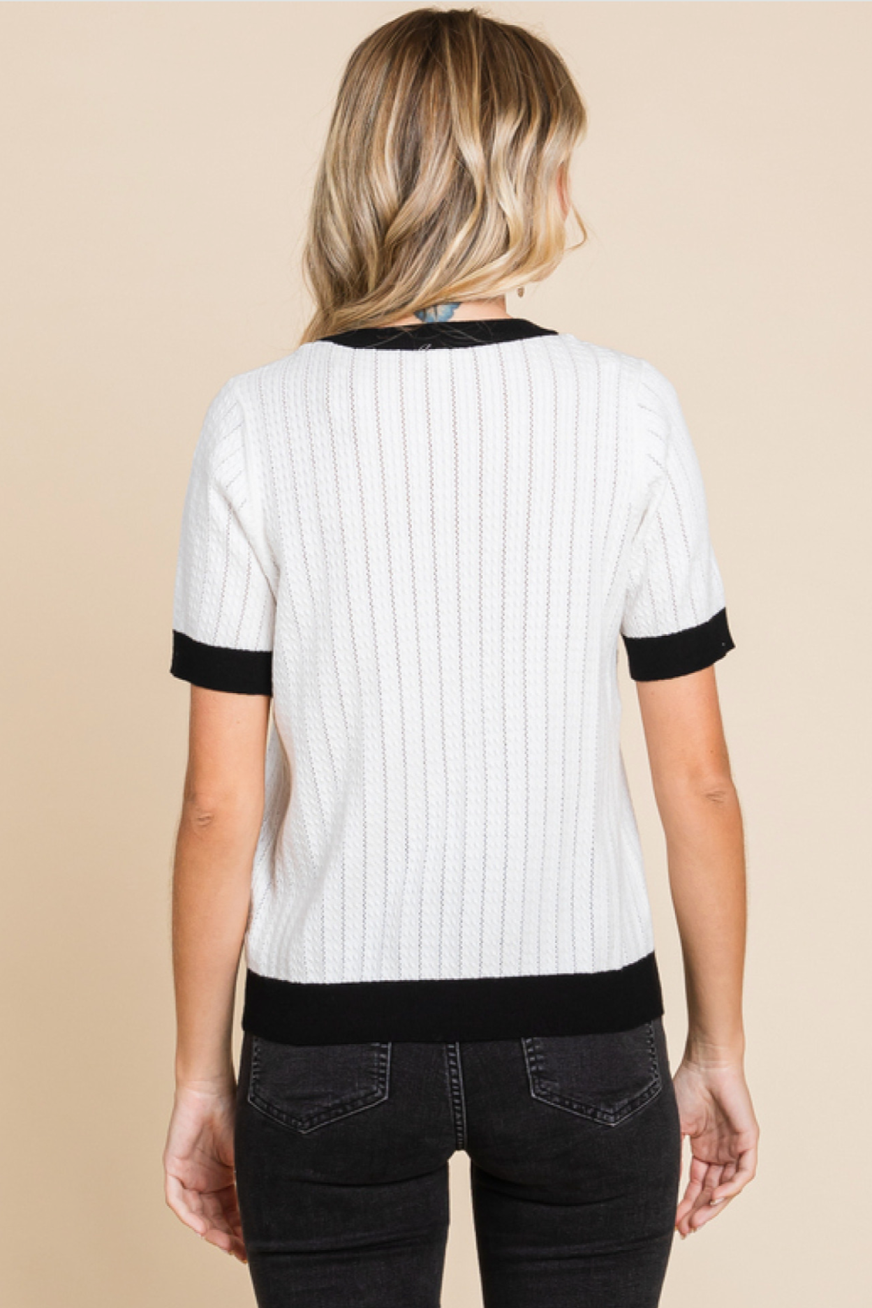 Polly Short Sleeve Top