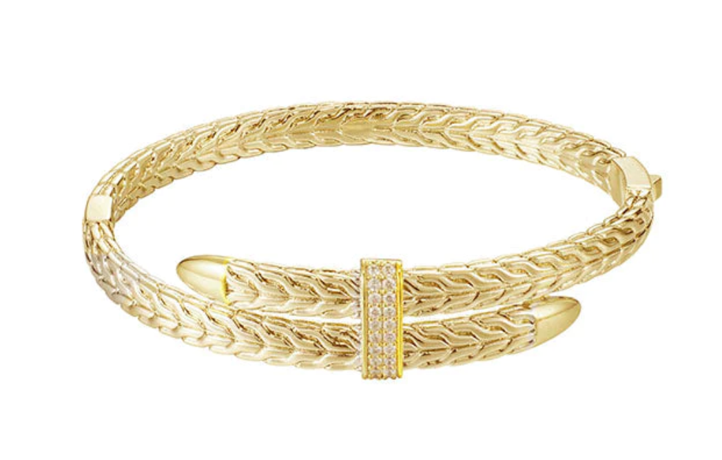 Laken Gold Bangle Bracelet