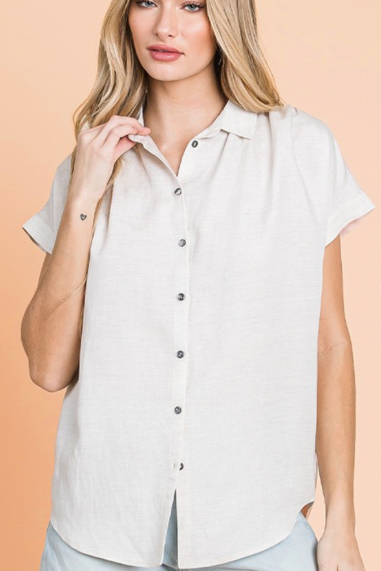 Livi Linen Top