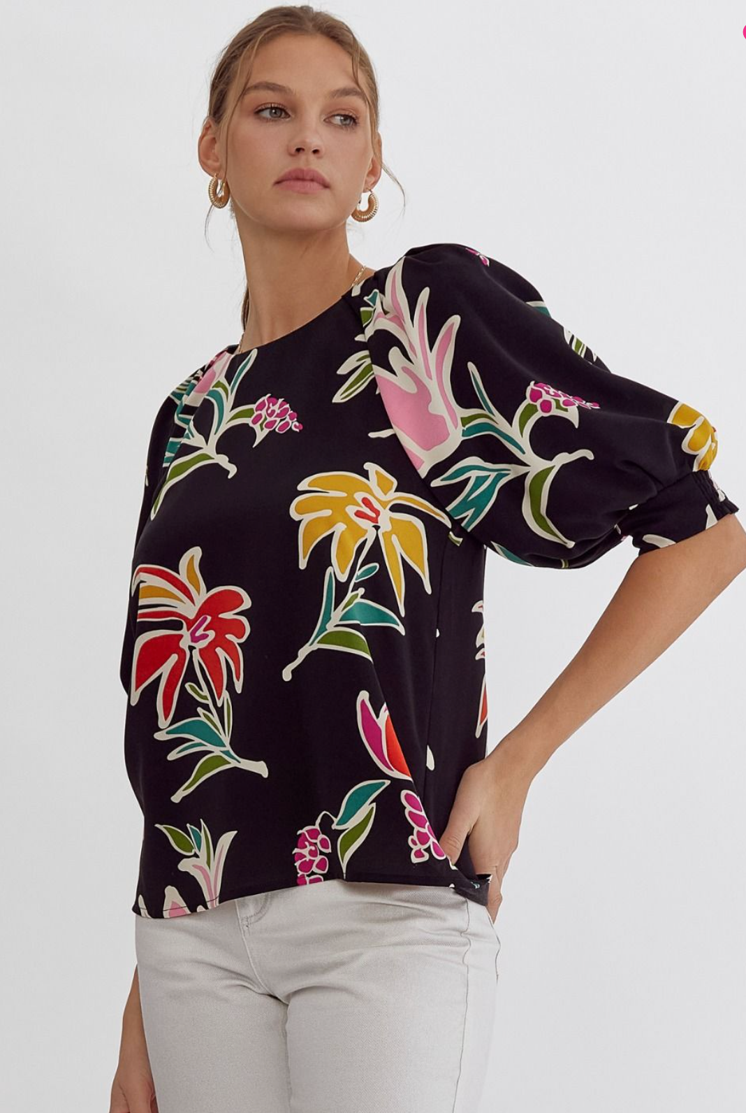 Lucy Floral Top