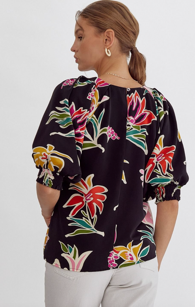 Lucy Floral Top