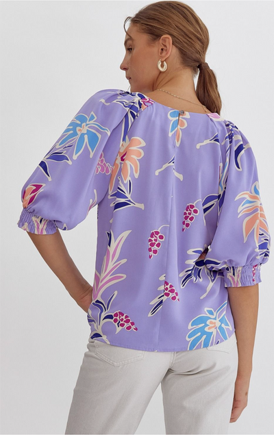 Lucy Floral Top