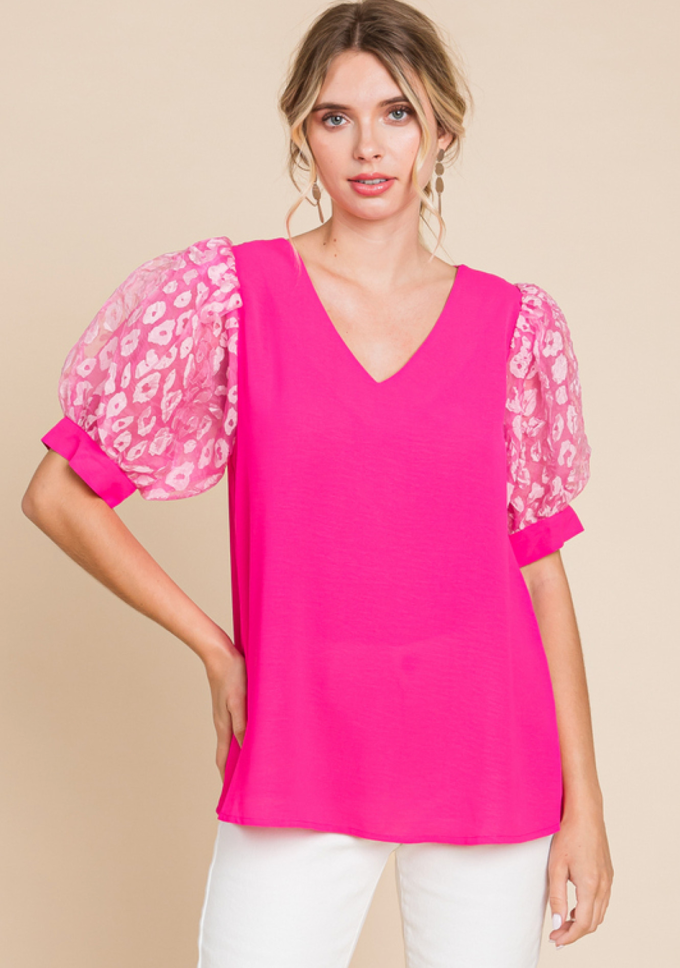 Trixie Puff Sleeve Top