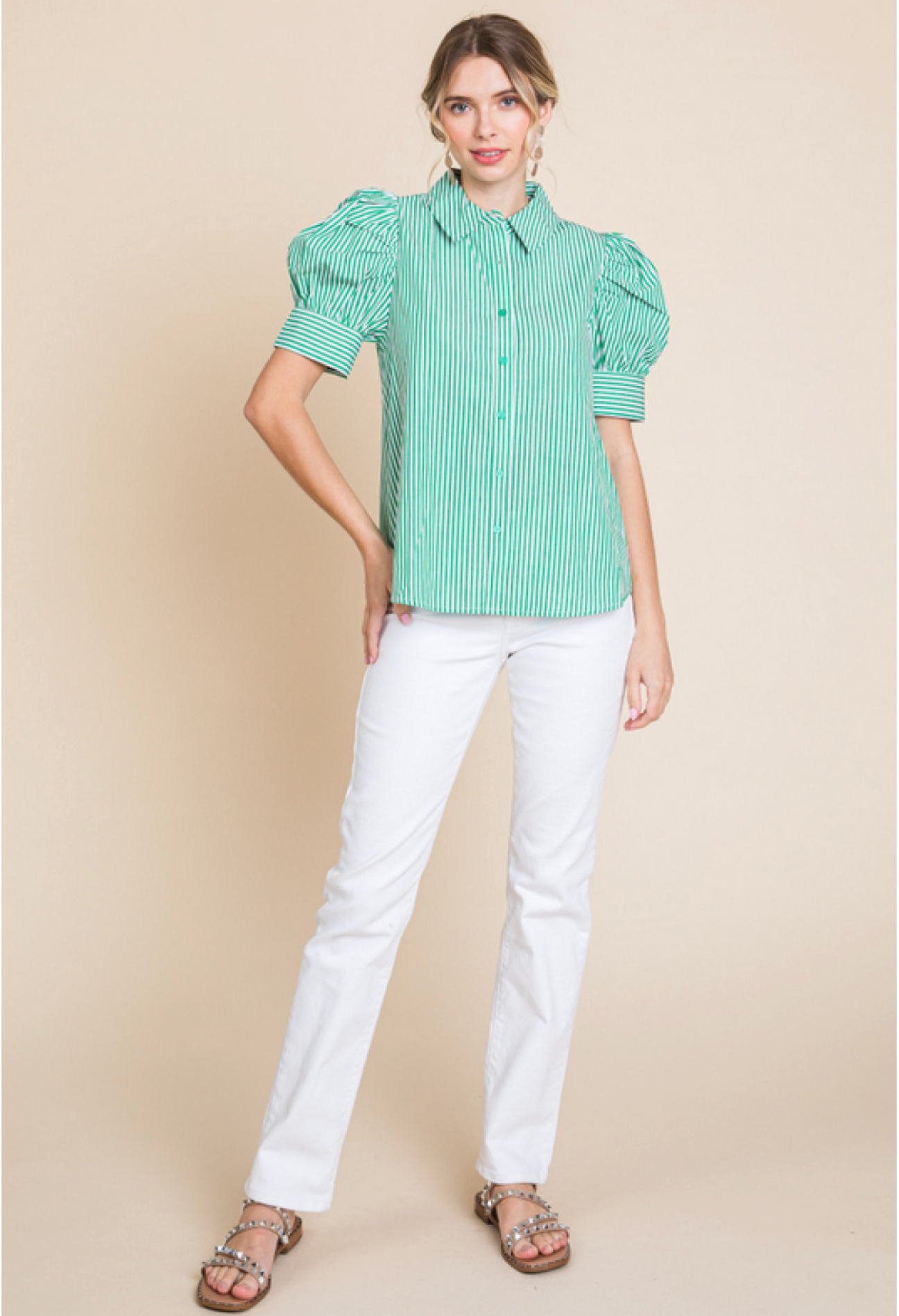 Claire Button Down Top