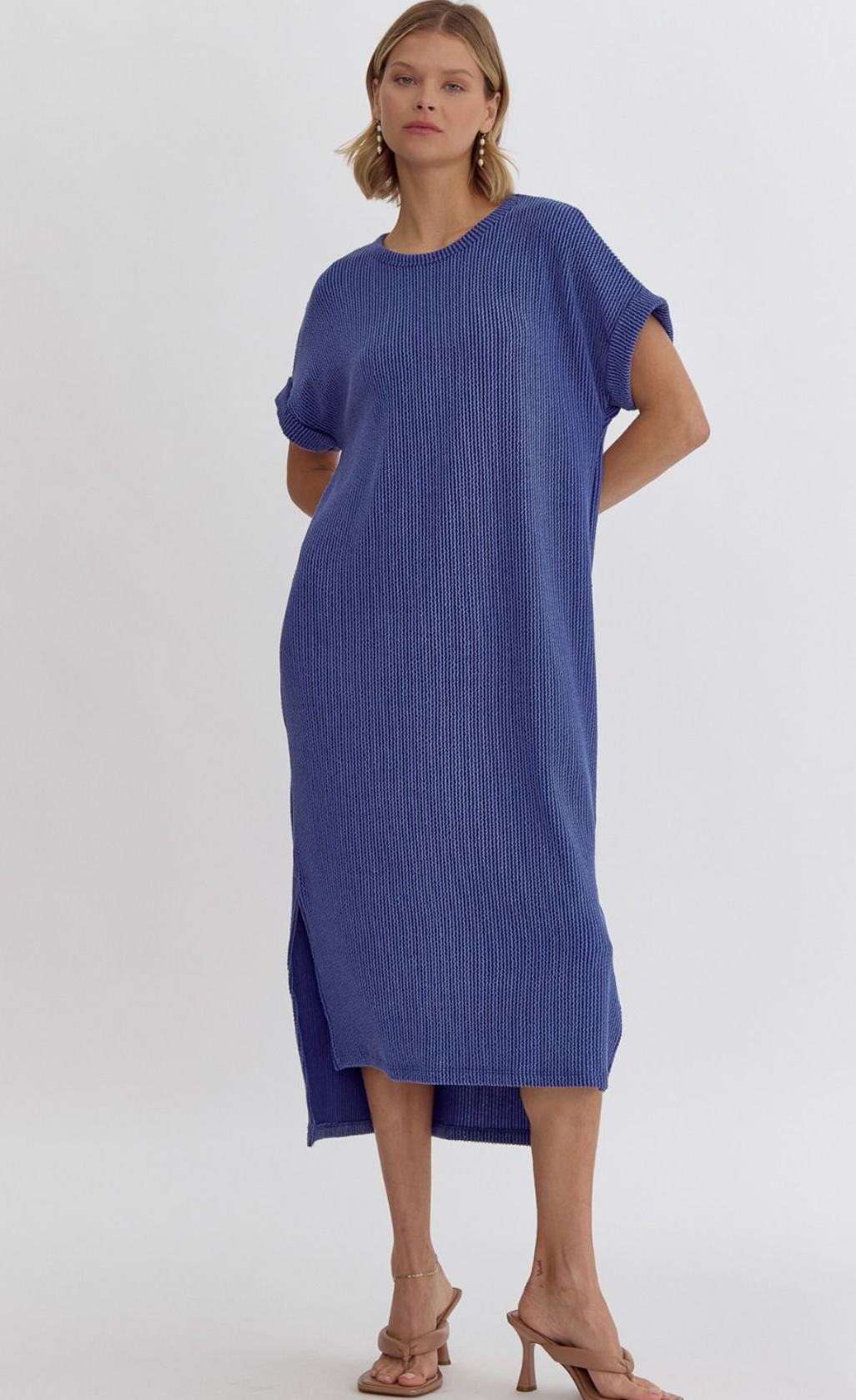 Macy Midi Dress XL / Blue Macy Midi Dress XL / Blue