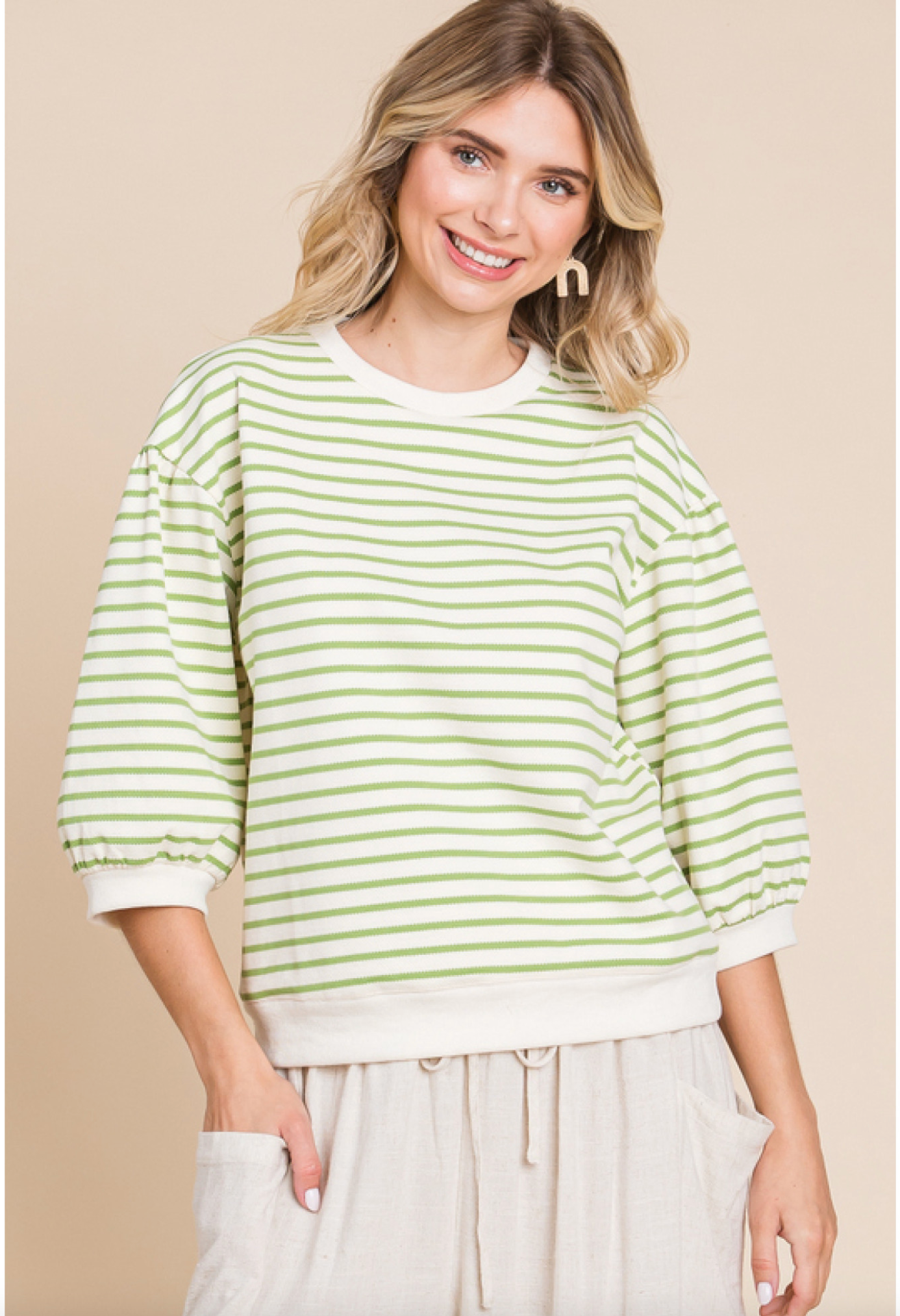 Aria Stripe Top