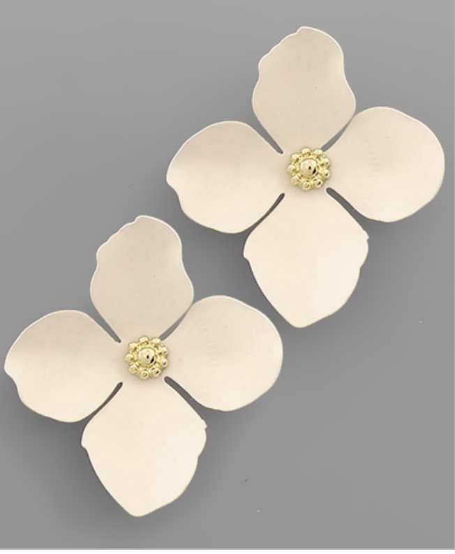 Dogwood Flower Earrings