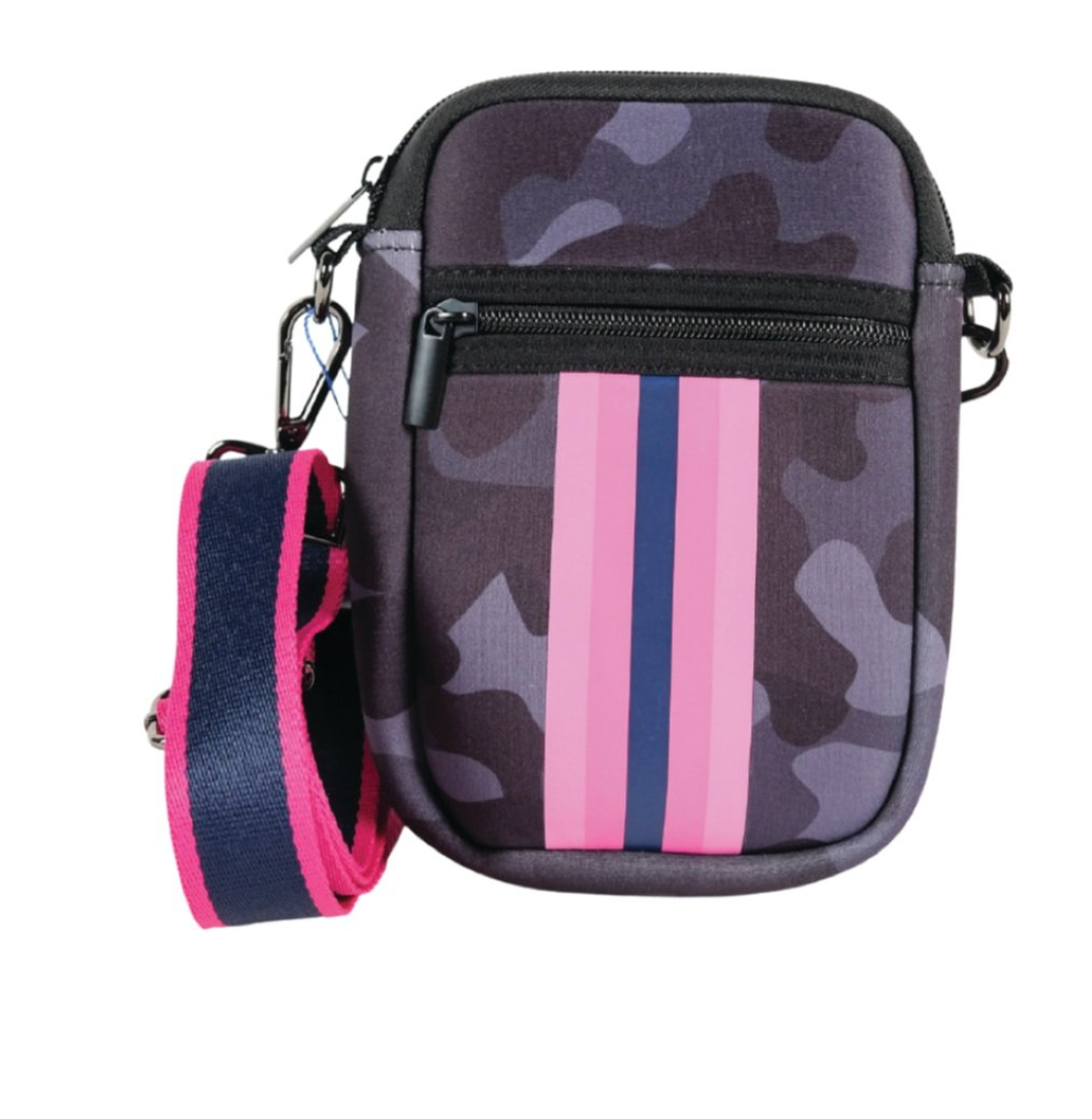 Navy Camo Cellphone Bag