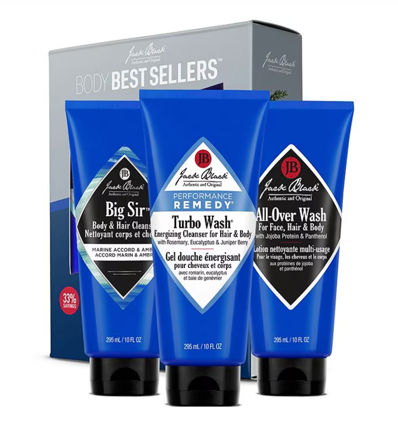 Jack Black Body Best Sellers Set