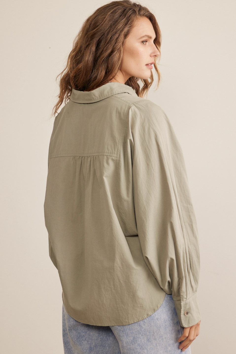 Chloe Button Down Shirt Byron Printing Boutique LLC chloe-button-down-shirt-byron-printing-boutique-llc