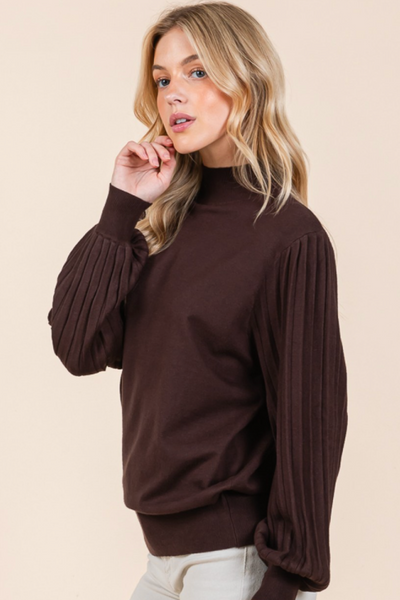 CoCo Mock Neck Sweater