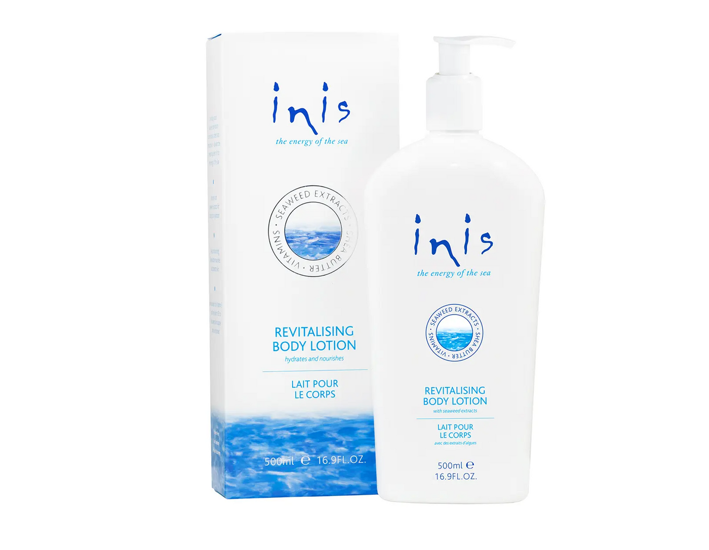 Inis Revitalising Body Lotion Pump Bottle