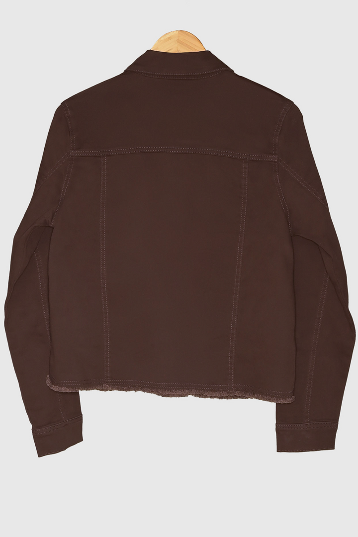 Angie Frayed Denim Jacket