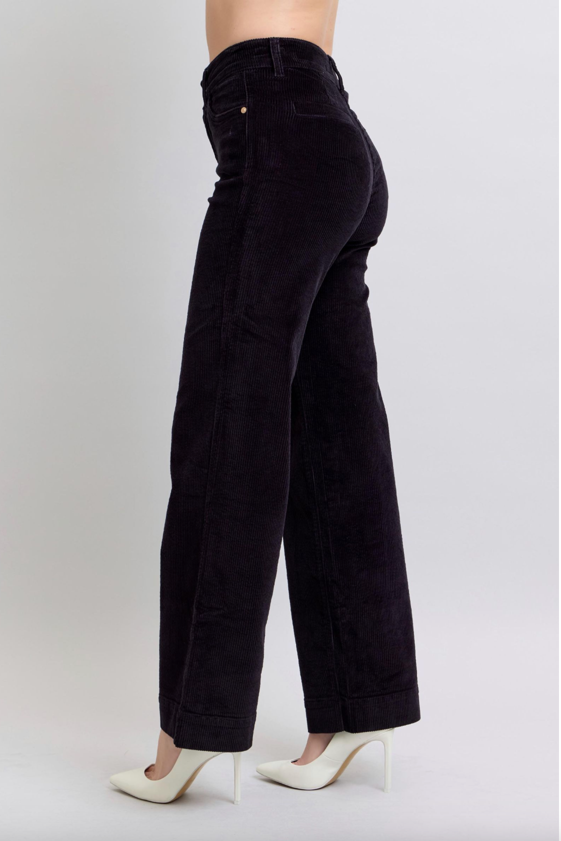 Audrey High Waist Corduroy Trouser