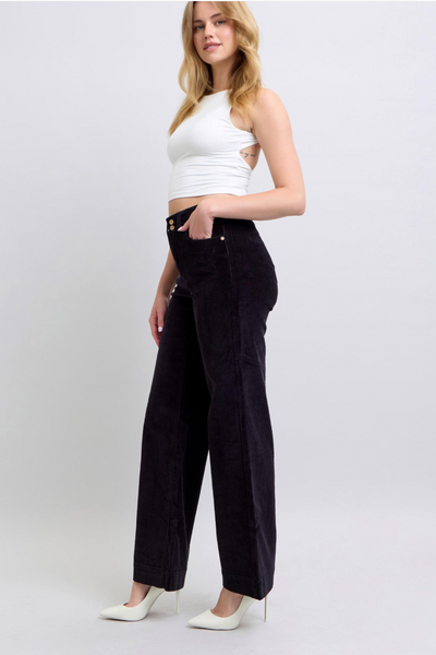 Audrey High Waist Corduroy Trouser