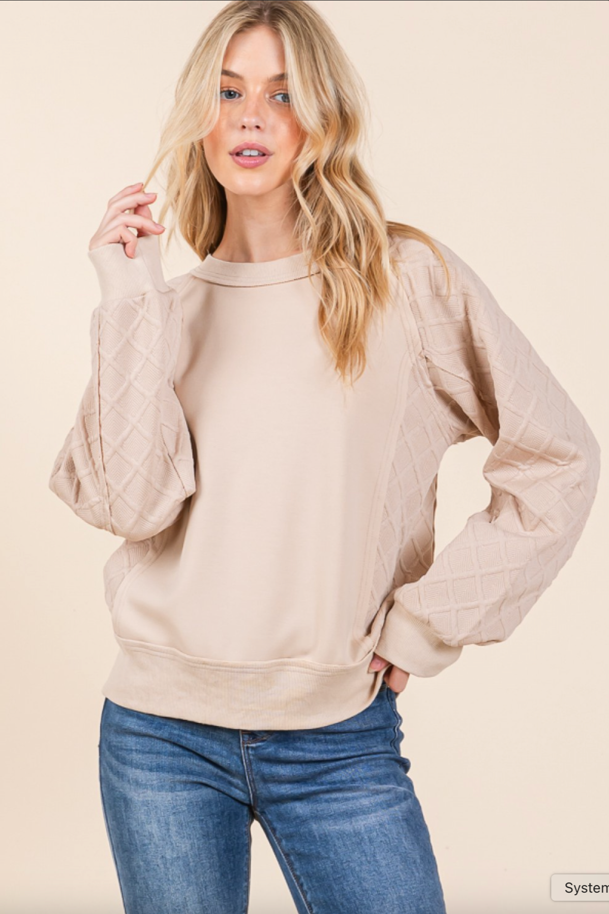 Caroline Long Sleeve Sweatshirt