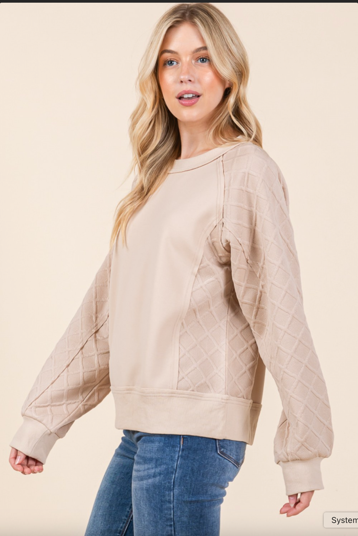 Caroline Long Sleeve Sweatshirt