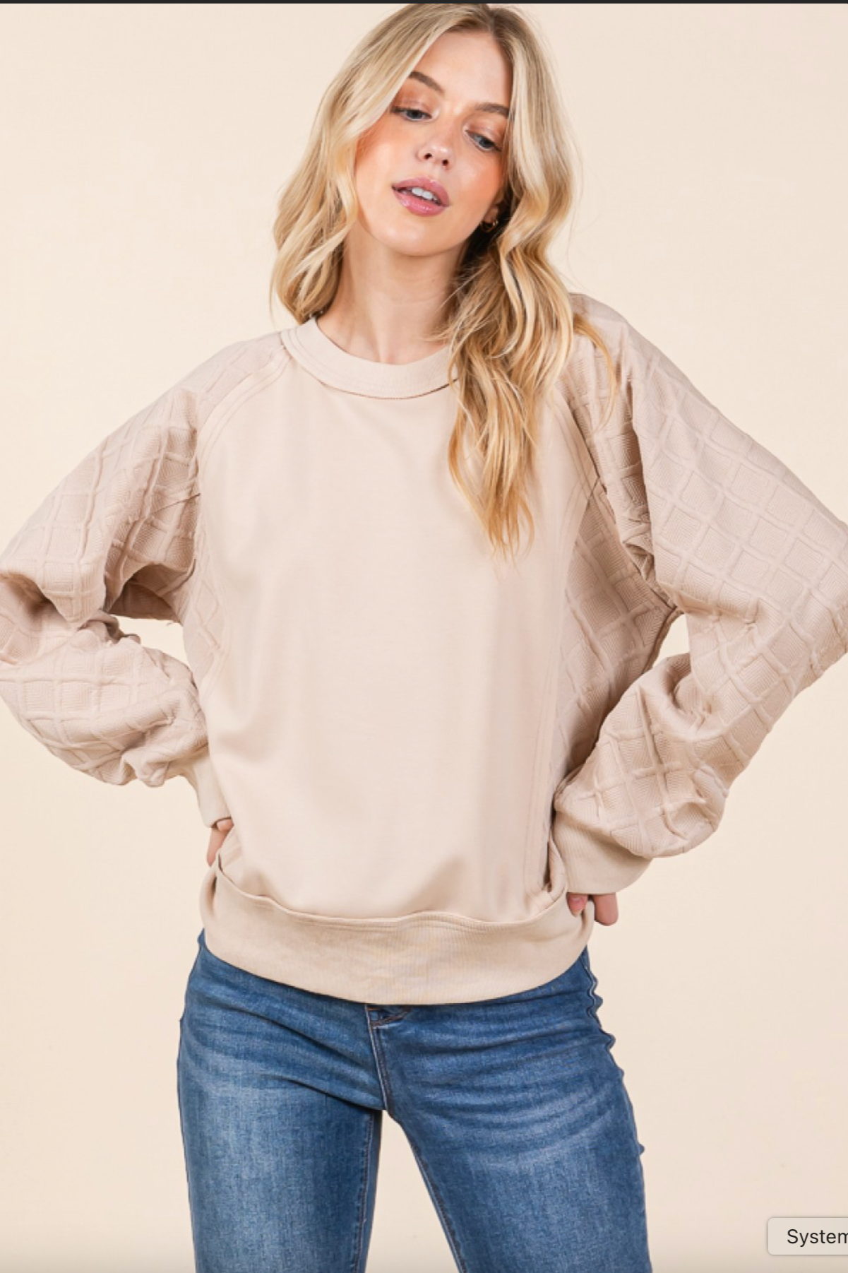 Caroline Long Sleeve Sweatshirt