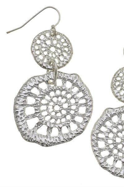 Susan Shaw Filigree Earrings