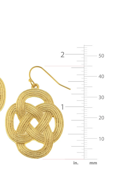 Susan Shaw Woven Loop Earrings