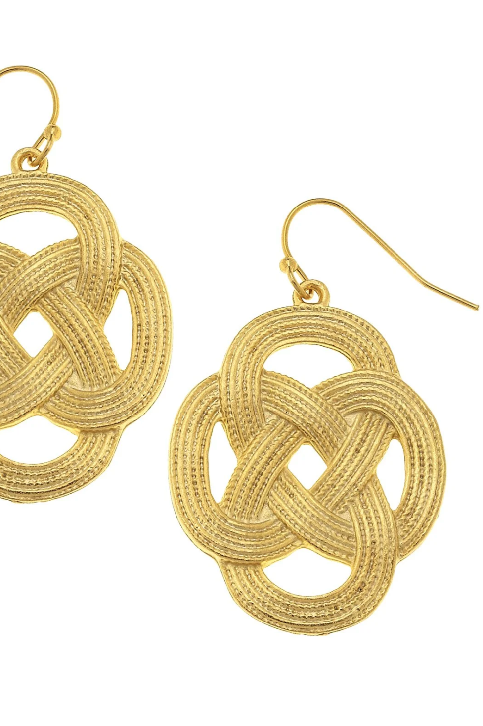 Susan Shaw Woven Loop Earrings