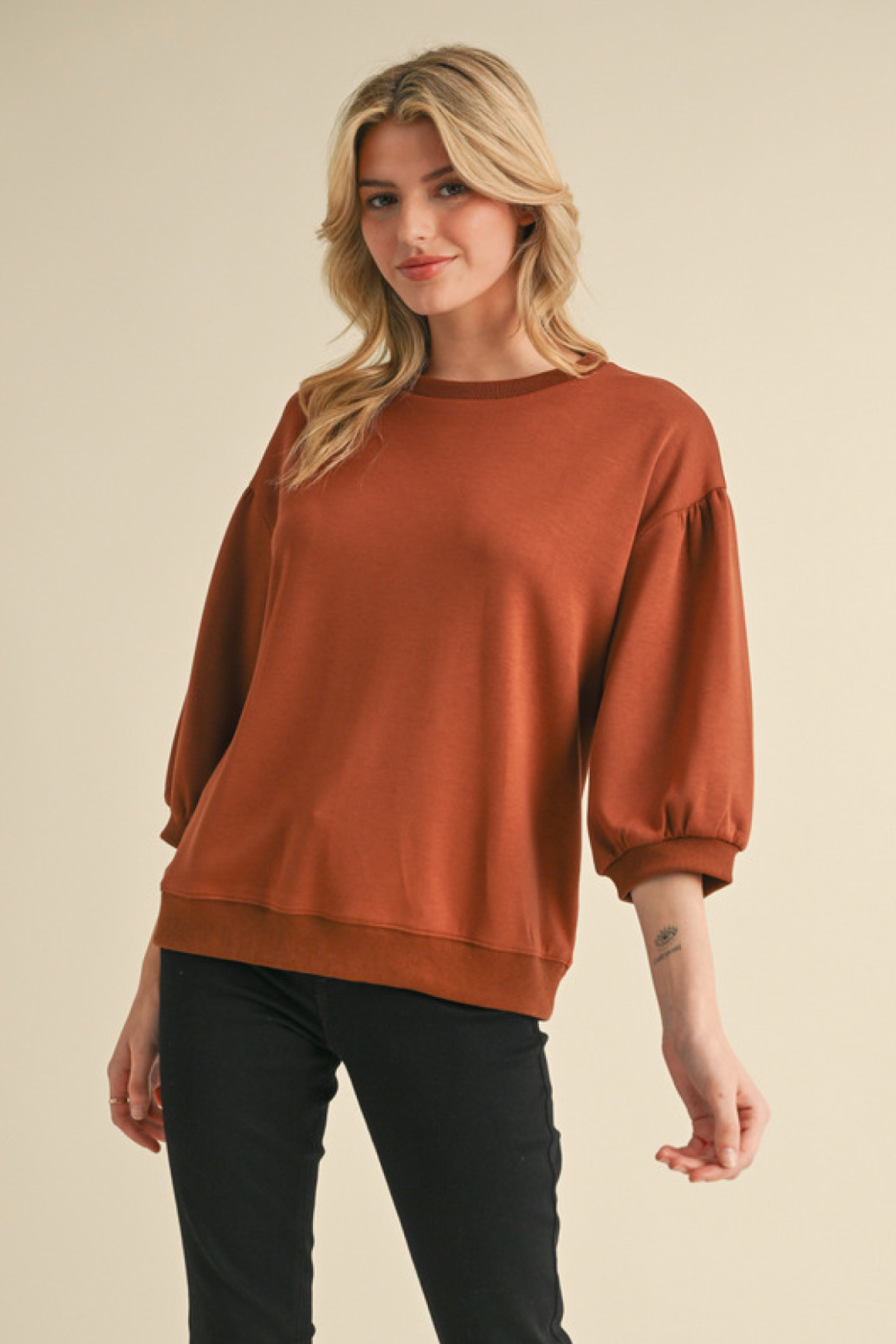 Alex 3/4 Sleeve Top