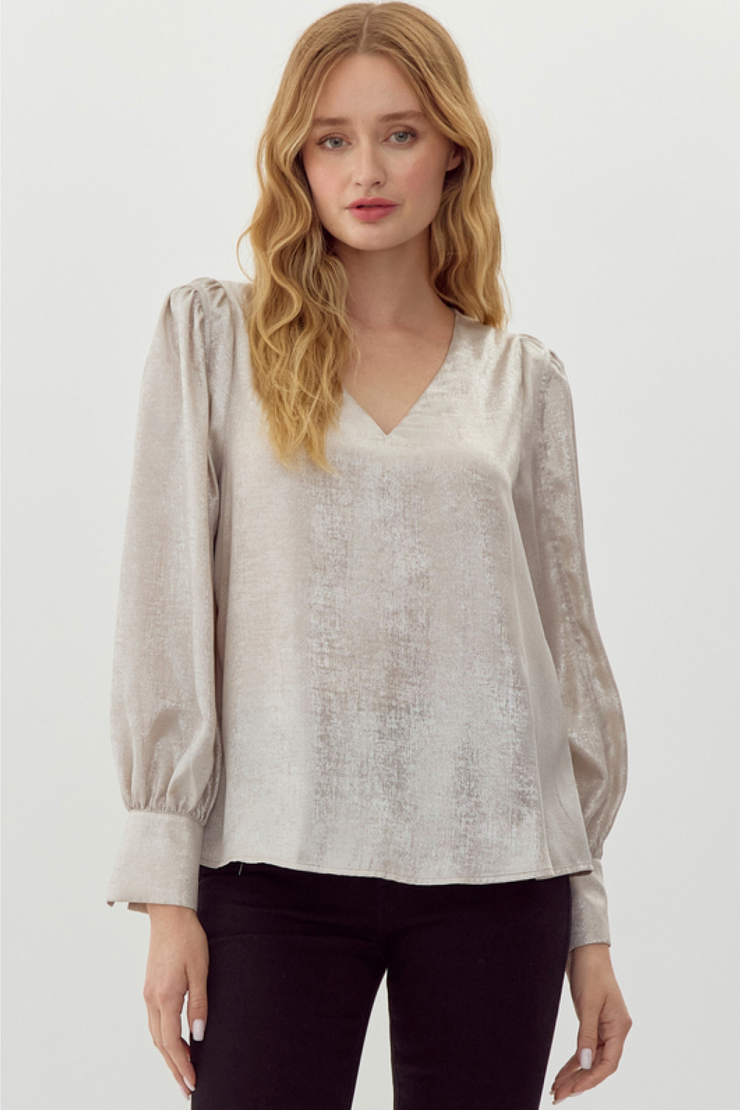 3077 | LADIES LUX TRI-BLEND LONG SLEEVE TEE