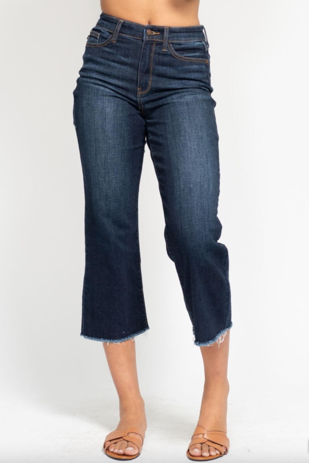 Jessie Wide Leg Crop Jean