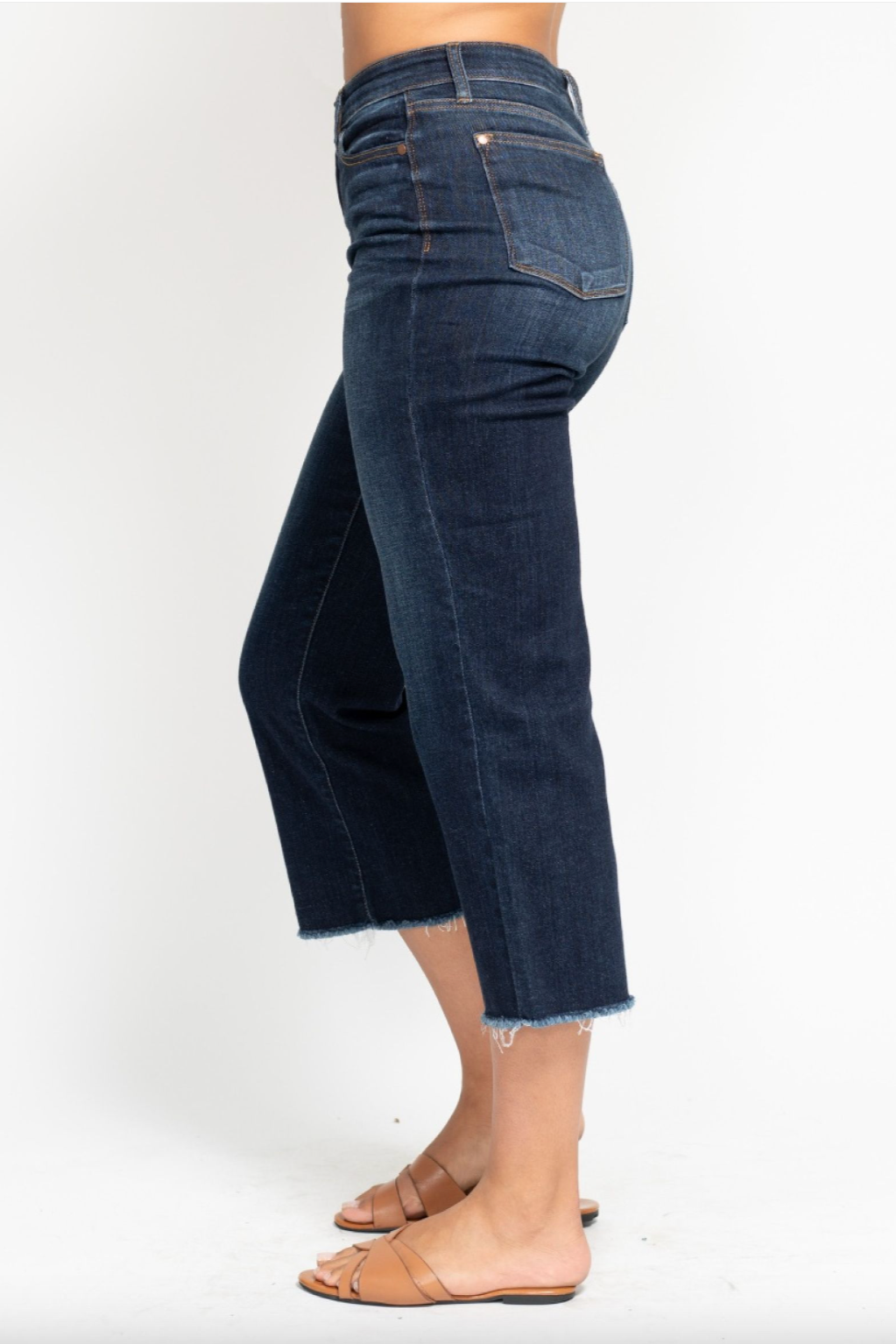 Jessie Wide Leg Crop Jean